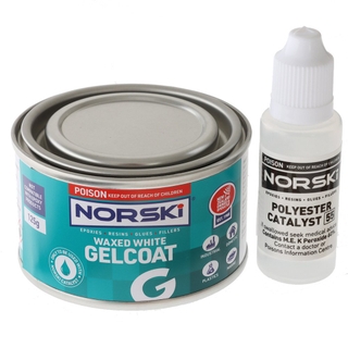 White Gelcoat Repair Kit 