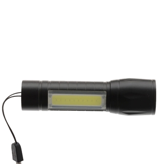 Buy Rechargeable Mini LED Torch with COB 3W 120 Lumens online at