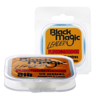 Black Magic Fluorocarbon Leader Line 6lb