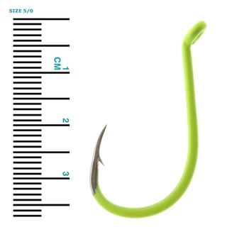 Buy Wise Angler Extra Long Point Beak Hooks Fluoro Green online at