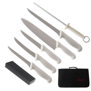 Buy Starrett 8-Piece Professional Hunting and Fishing Knife Set online at