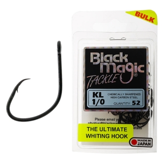 Buy Black Magic KL 1/0 Hook Large Pack Qty 52 online at Marine