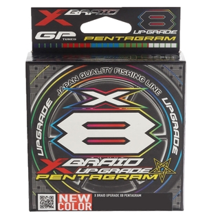 YGK UPGRADE PENTAGRAM X040 MULTICOLOR X8 X-BRAID 150m PE 0.4 - 1.5