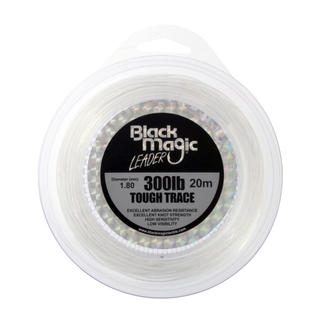 Black Magic Tough Trace Mono Leader Line 30m 200lb