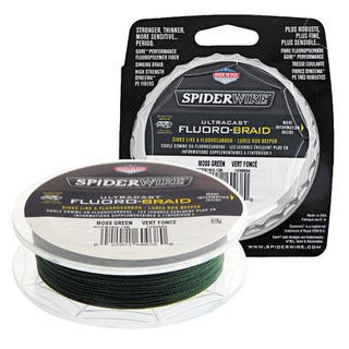 Buy Spiderwire Ultracast Fluoro-Braid Moss Green 15lb 300yds 0.22mm dia  online at