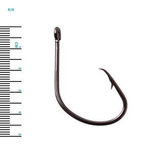 YOUVELLA Octy Hook 5/0 - 7 Pack - Size #5 Fishing Hooks