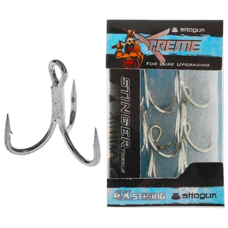 Buy Shogun Xtreme Stinger Treble Hooks 2/0 Qty 4 online at