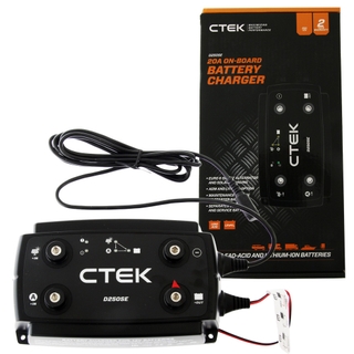 12V, 40-300Ah Dual DC Smart Battery Charger, CTEK