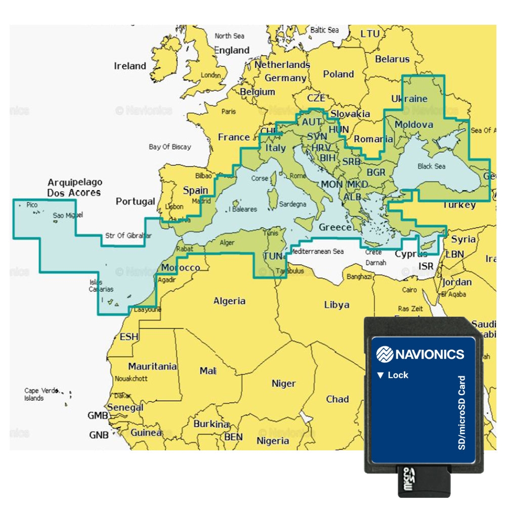 navionics gold card