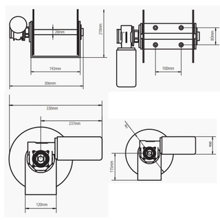 Buy Viper Micro 1000 Stainless Steel Winch Bundle with 60m ...