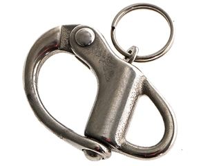 Stainless Steel Snap Shackle With Swivel Eye
