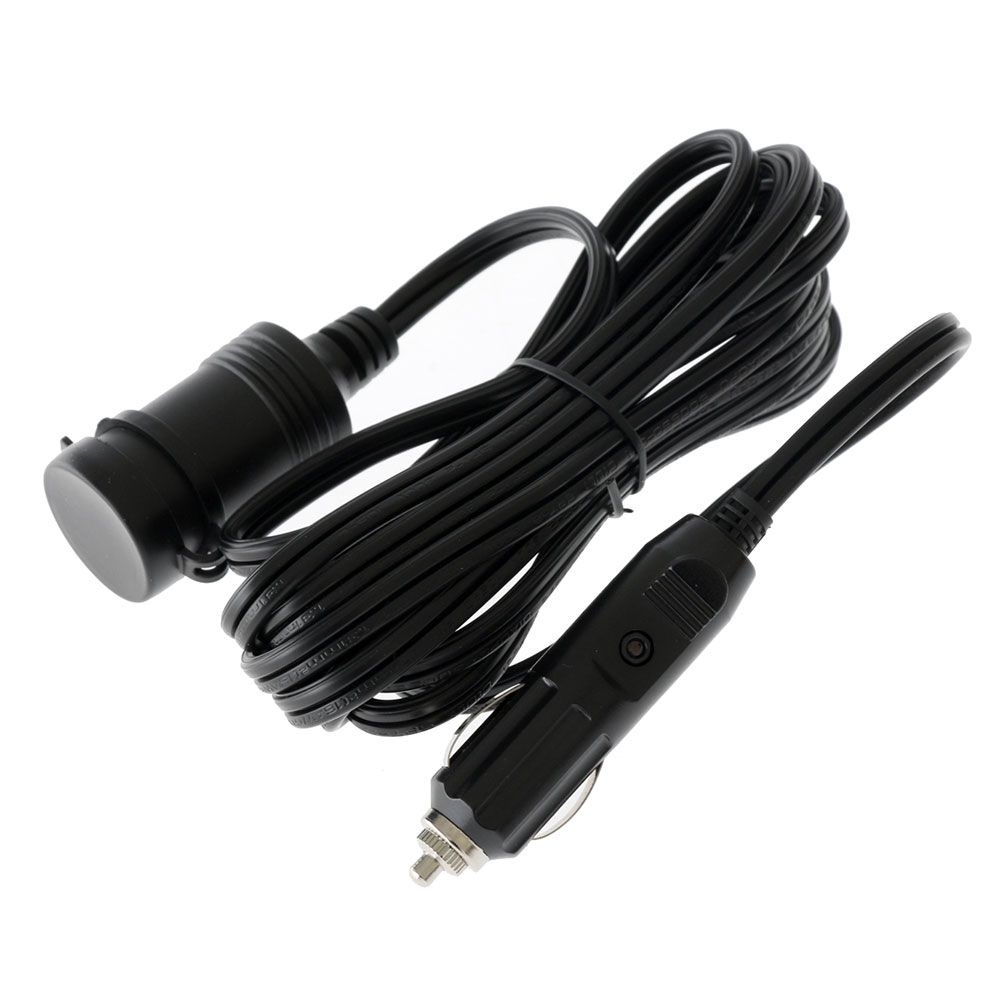 Cigarette lighter store extension cord