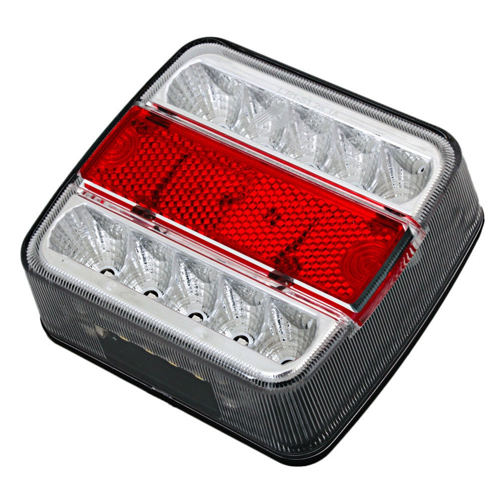 Led trailer lights with number best sale plate light