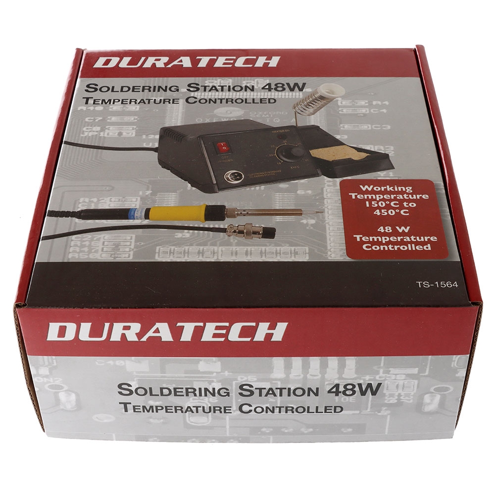 Duratech 48w temperature controlled soldering outlet station