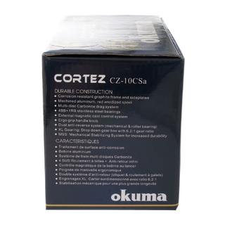 Buy Okuma Cortez CZ-5CS Star Drag Overhead Reel with 30lb Braid online at