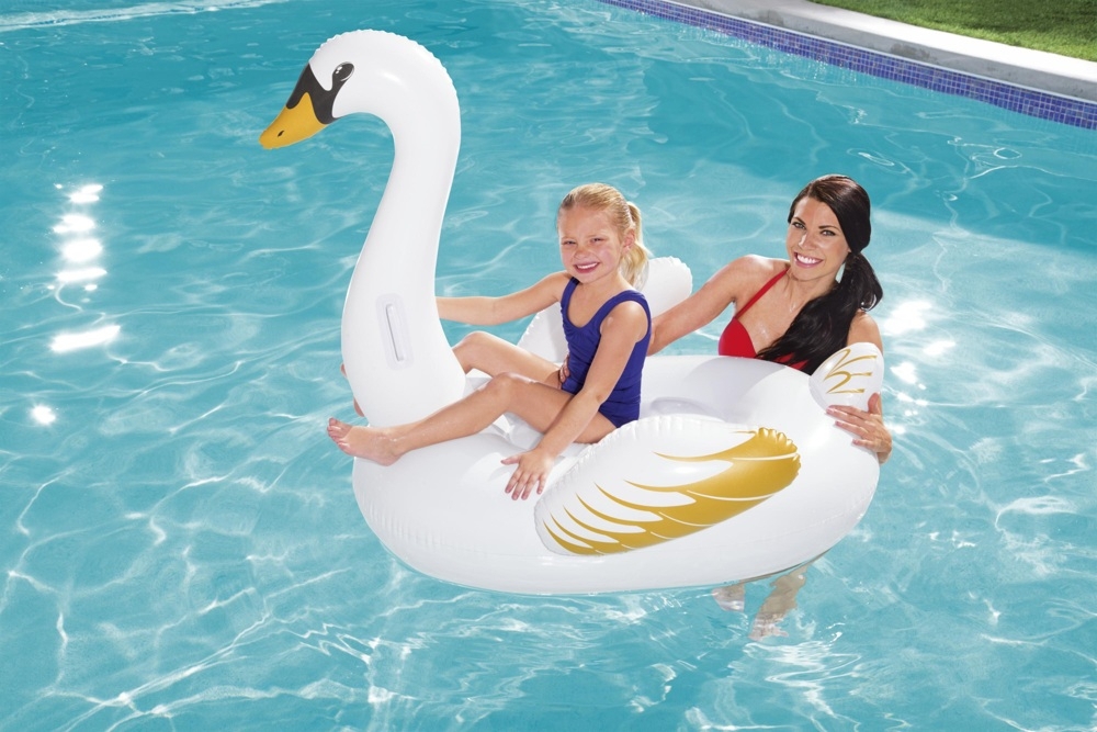 Buy Bestway Swan Inflatable Pool Float 1.22m x 1.22m online at