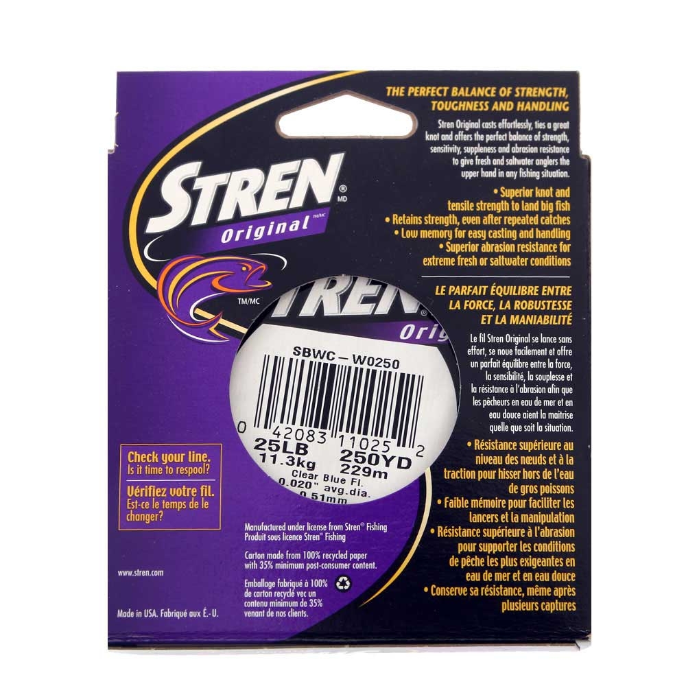 stren fishing line uk