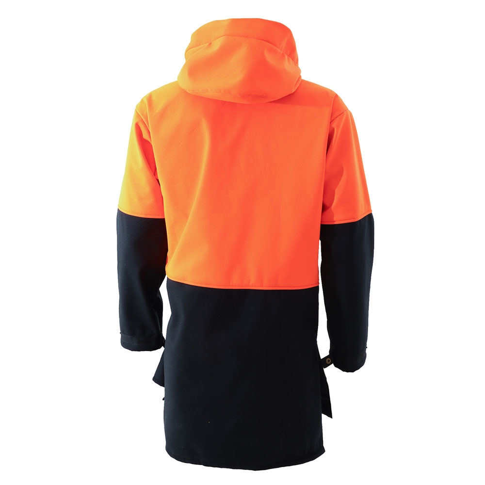 Buy Swazi Yukon High Vis Windproof Anorak Jacket Blaze Black
