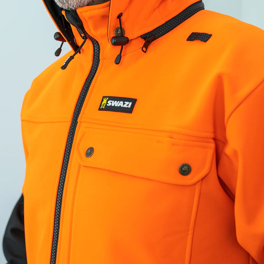 Swazi anorak sale orange