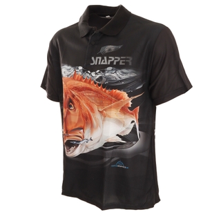 Buy Mad About Fishing Snapper Polo Shirt online at