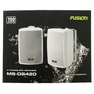 Buy Fusion 2-Way Marine Box Speakers 4in 100W Pair online at