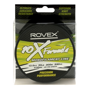 Buy Rovex 10X Formula Monofilament Line 300m 30lb Green online at