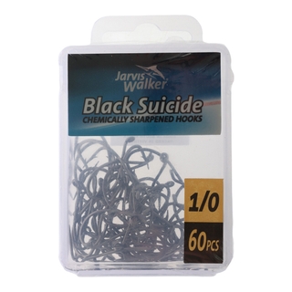 Buy Jarvis Walker Black Suicide Hooks Bulk Pack online at