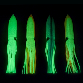 Everything Eats Squid - Glow in Dark Green with Green Highlight -  SquidSkirts