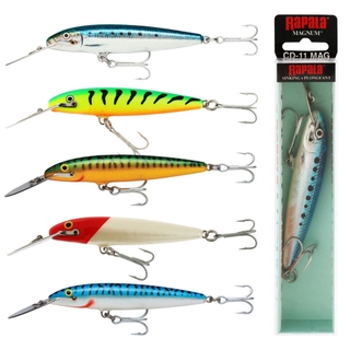 RAPALA COUNTDOWN 11 MAGNUM Fishing Lure • PEARL FLUO ORANGE – Toad Tackle