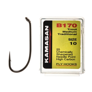 Buy Kamasan B170 Trout Medium Traditional Hooks online at
