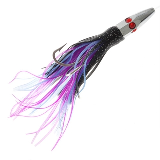 Buy Tuna Bungee Pack Rigged with Black Purple Hex Head Lure online