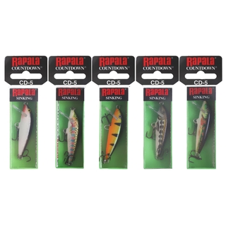 Buy Rapala CountDown CD-5 Sinking Lure 5cm online at