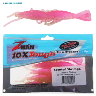 Buy Z-Man Scented Shrimpz Soft Bait 10cm Qty 5 online at Marine
