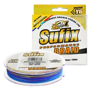 Buy Sufix Performance Multi-Colour Braid 150m 15lb 0.20mm online