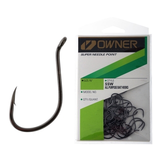 Buy Owner SSW Cutting Point Octopus Bait Hooks 5/0 Qty 5 online at