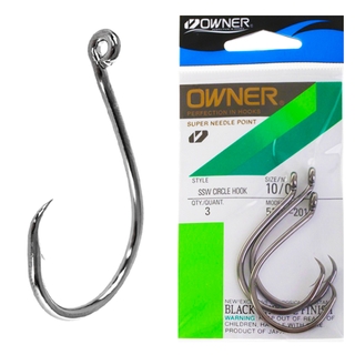 Buy Owner SSW Circle Hooks 10/0 Qty 3 online at