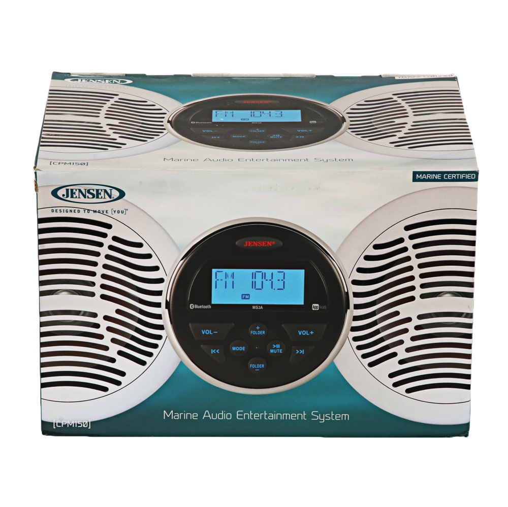 Jensen marine stereo package online