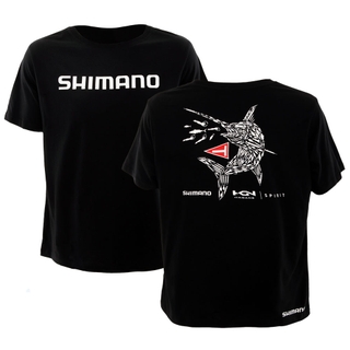 Buy Shimano Lure'd In Swordfish T-Shirt Black S online at Marine
