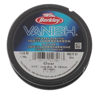 Buy Berkley Vanish Fluorocarbon Leader 15lb 40yd online at Marine