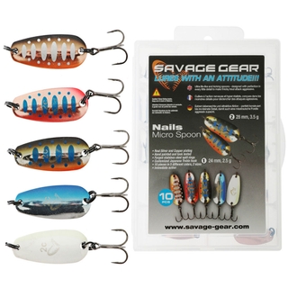 Savage Gear Nails Micro Spoon Kit 1