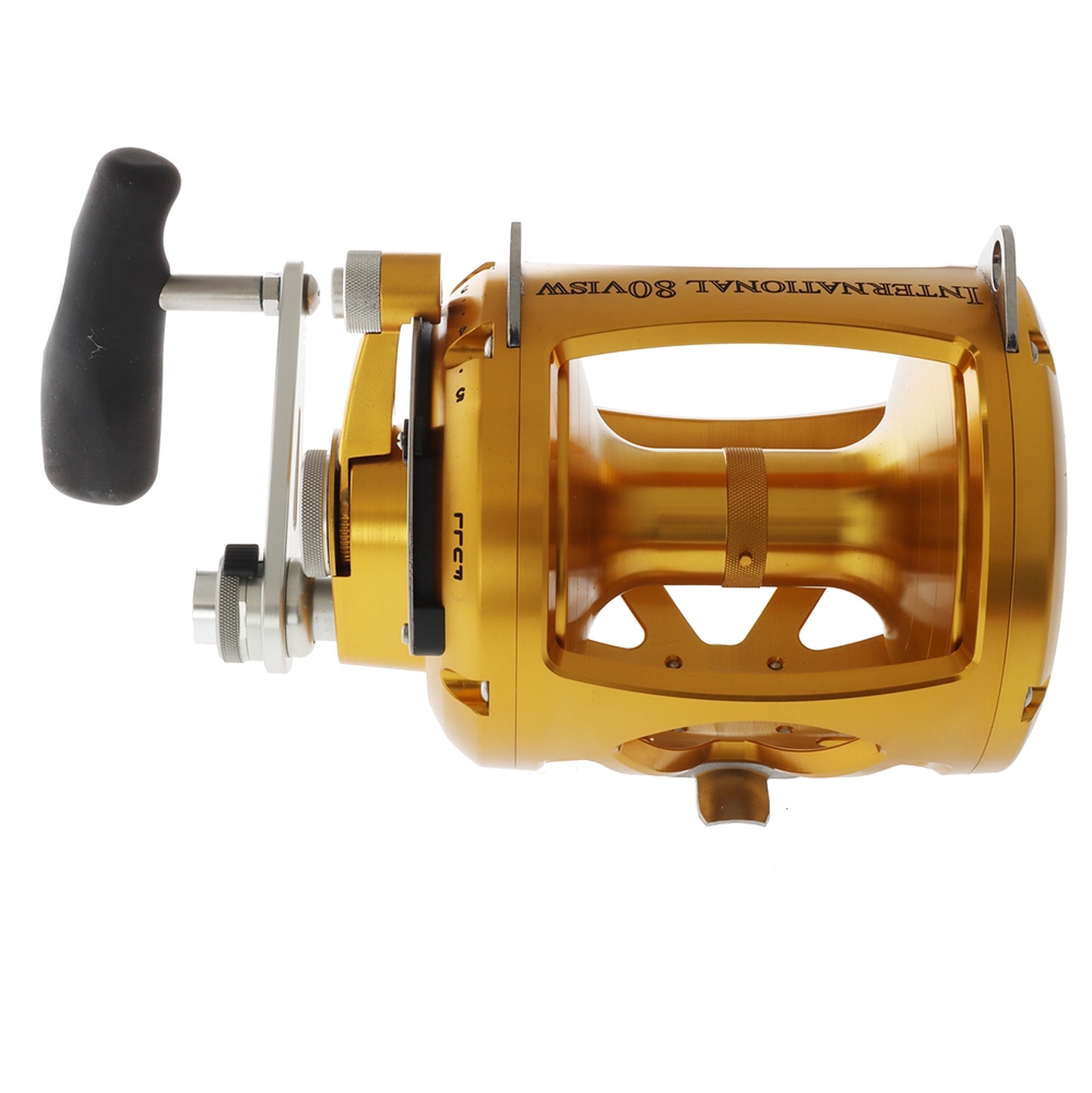 Buy PENN International 80VISW 2-Speed Game Reel Gold online at