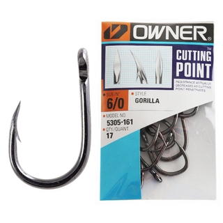 Buy Owner SSW Needle Point Octopus Bait Hooks Pro Pack 7/0 Qty 17 online at
