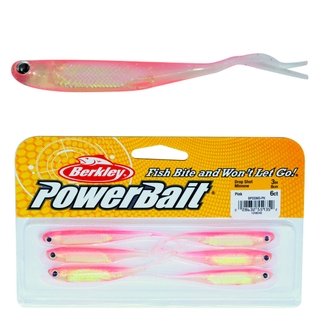 Buy Berkley PowerBait Drop Shot Minnow Soft Bait 8cm Qty 6 Pink