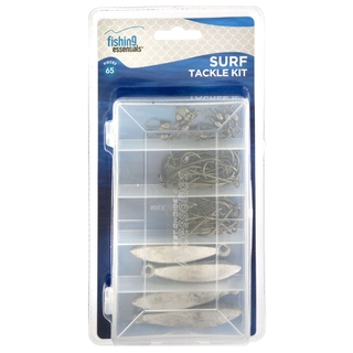 Buy Fishing Essentials 65-Piece Surf Tackle Kit online at Marine