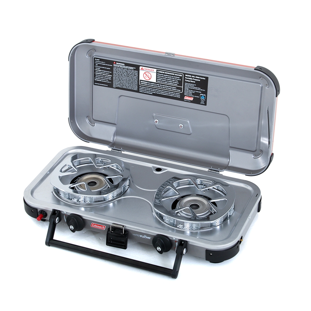 Coleman hyperflame fyreknight 2 burner stove cheap