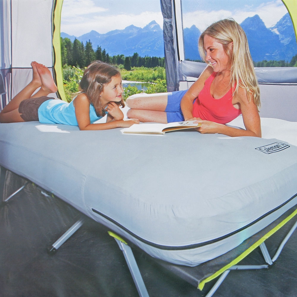 Queen air mattress cot shop