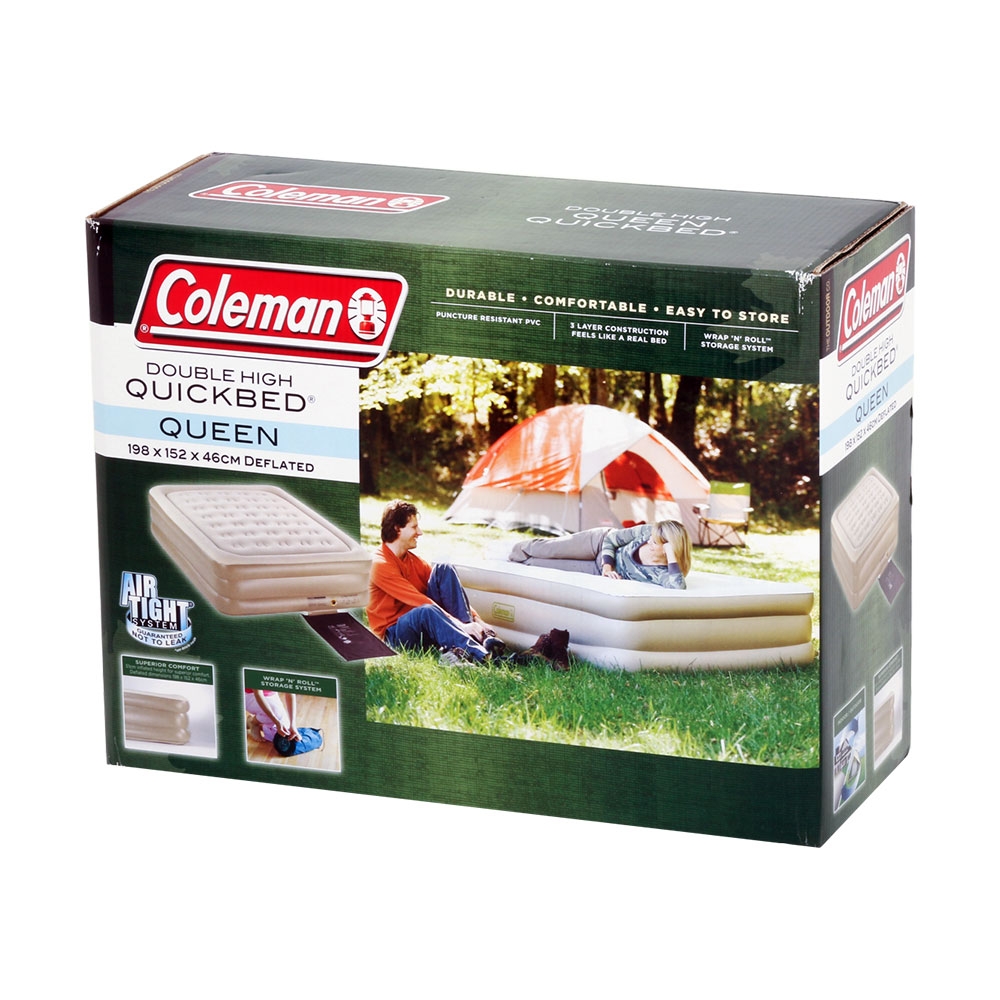Coleman double high quickbed online