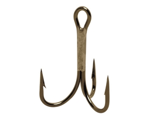 Buy VMC O'Shaugnessy X Strong 9620 Bronze Treble Hooks Size 1 Qty