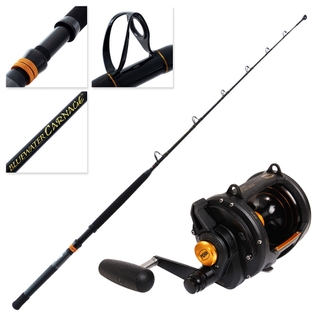Buy PENN Squall 50 VSW Lever Drag and Bluewater Carnage Game Combo 5ft 7in  24kg 1pc online at