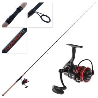 Buy PENN Fierce III 2500 Squadron Spinning Combo 7ft 2in 8-20lb 2pc online  at